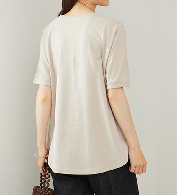 BELLUNA（ベルーナ）の「ヒンヤリ！着映えプリントプルオーバー（カットソー）」｜詳細画像