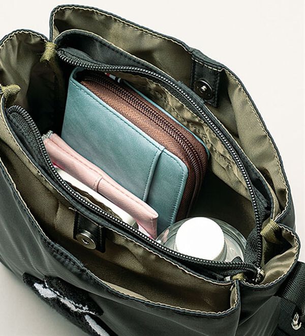 BELLUNA（ベルーナ）の「＜ハッピーフェイス＞３層式ショルダー（ショルダーバッグ）」｜詳細画像