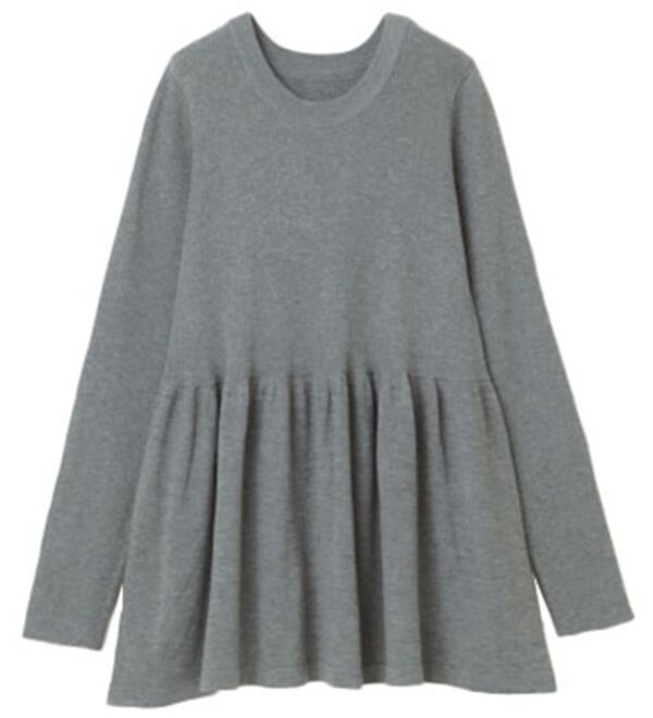 RANAN（ラナン）の「リブ切替ペプラムニット（ニット・セーター）」｜詳細画像