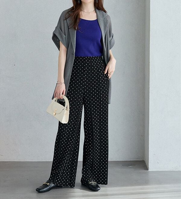 GeeRA（ジーラ）の「【スッキリ細見え】イージー美脚パンツ（フルレングスパンツ）」｜詳細画像