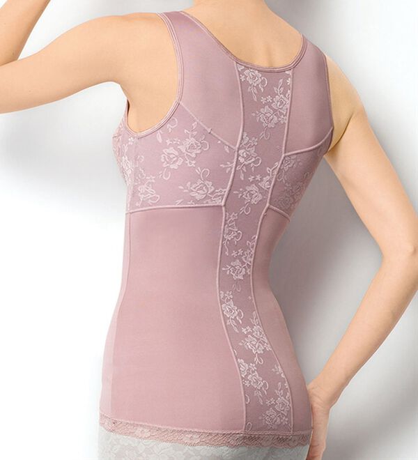 LAVIENNE（ラヴィエンヌ）の「【２色組】背すじシャッキリインナー（肌着・インナーウェア）」｜詳細画像