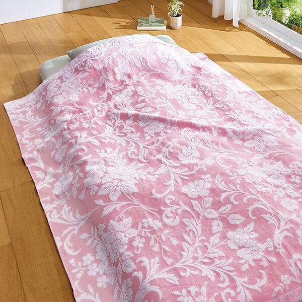 「今治産ワイドジャカード織タオルケット（肌掛布団・タオルケット）」｜詳細画像