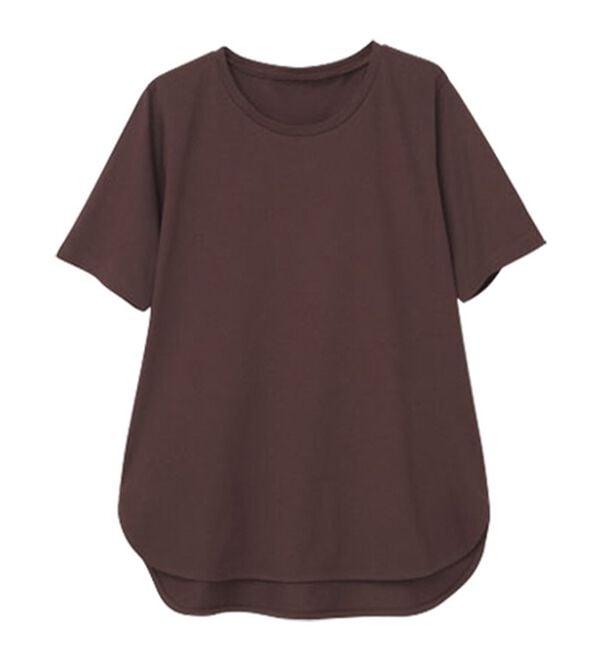 RANAN（ラナン）の「＜ＢＣ＞綿１００％ひんやりラウンドヘムプルオーバー（カットソー）」｜詳細画像