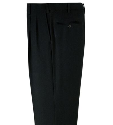 「裾上げ済ウエストストレッチスラックス　暖か裏地付（メンズスラックス）」