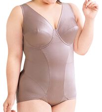 「【２色組】グラマーさんの着こなし美人ボディスーツ（ボディスーツ・シェイパー）」