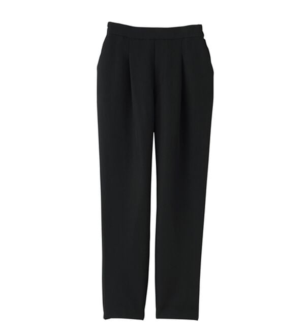 RANAN（ラナン）の「【２点セット】防シワ！ノーカラーペプラムパンツスーツ（パンツスーツ）」｜詳細画像