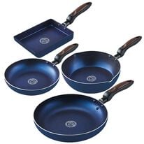 「ネオプレミアムダイヤモンドコートフライパン４点セット（調理器具）」