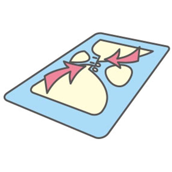 「クローバー型掛布団カバー２枚組（掛布団カバー）」｜詳細画像