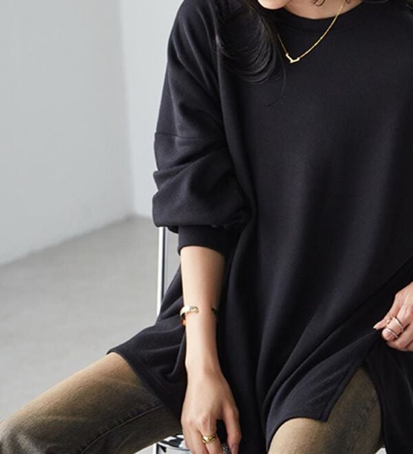 RANAN（ラナン）の「オーバーサイズスウェットＴ（カットソー）」｜詳細画像