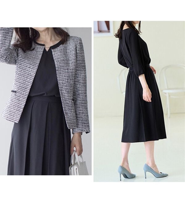 RANAN（ラナン）の「【４点セット】入学式卒業式に！選べるボトムスーツセット（パンツスーツ）」｜詳細画像