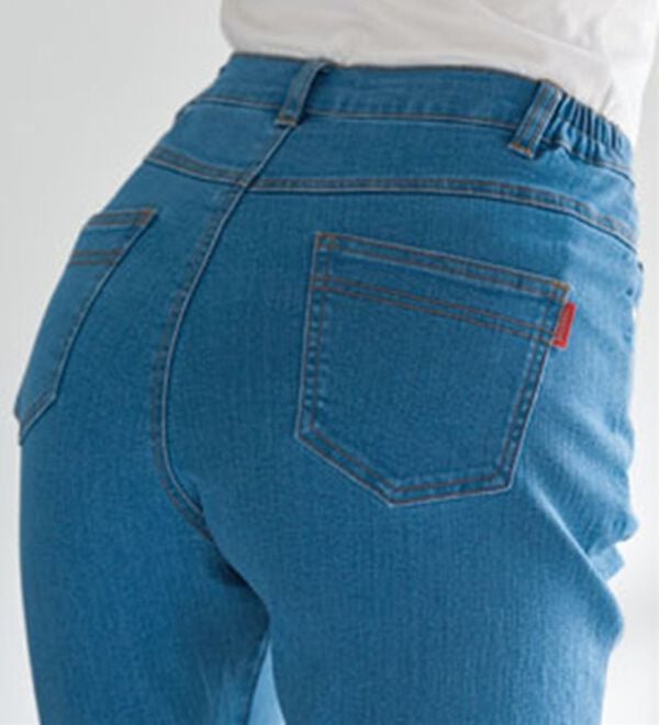 BELLUNA（ベルーナ）の「新！スーパーストレッチ素材デニムパンツ（フルレングスパンツ）」｜詳細画像