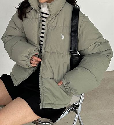 RANAN（ラナン）の「＜U.S.POLO ASSN.＞中綿ショートブルゾン（ブルゾン）」