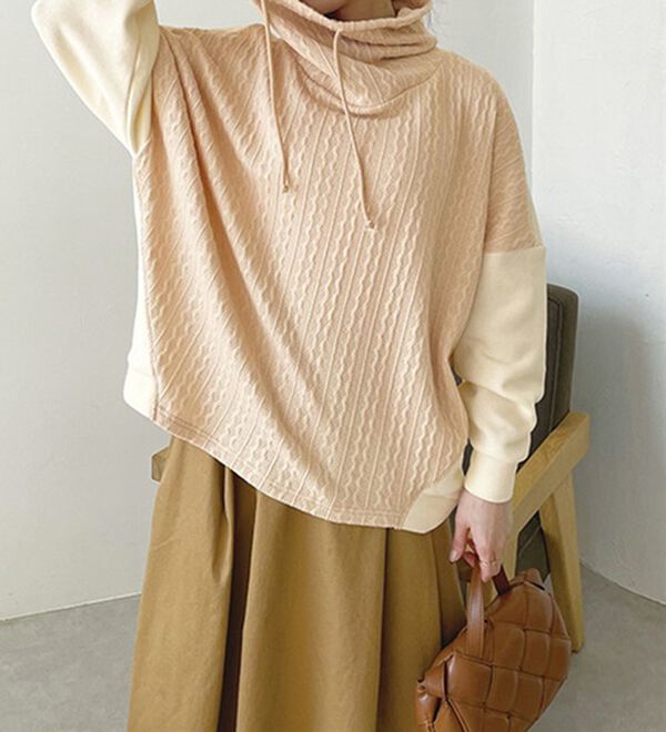 RANAN（ラナン）の「はっ水！タックスカート（ロングスカート）」｜詳細画像