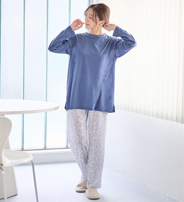 LAVIENNE（ラヴィエンヌ）の「【３点セット】【ヒビヤカダン　スタイル】トラベルパジャマ（パジャマ・ルームウェア）」｜詳細画像