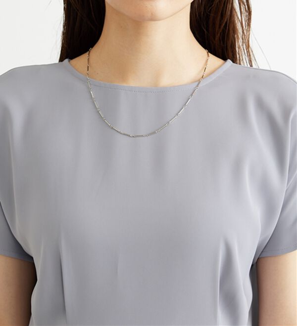 BELLUNA（ベルーナ）の「〈オフィス対応〉タックデザインブラウス（ブラウス）」｜詳細画像