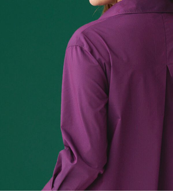 BELLUNA（ベルーナ）の「＜ＳＯＬＯＴＥＸ（Ｒ）＞ストレッチビッグシャツ（シャツ）」｜詳細画像