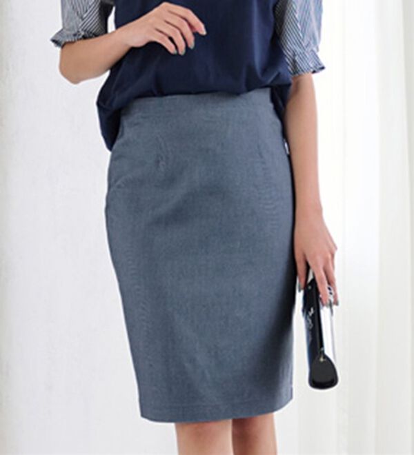 ドルチェ&ガッバーナ ストレッチ　タイト　ひざ丈スカート　前ポケット　38 夏に嬉しい機能付！ストレッチタイトスカート - ベルーナ【公式】