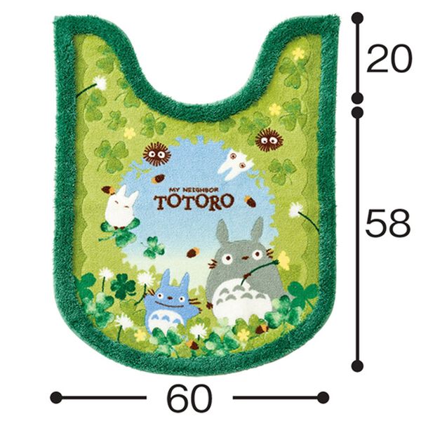 「トトロとジジ　トイレマットシリーズ（トイレマット）」｜詳細画像