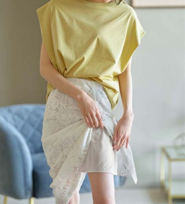 YU'NOW（ユナウ）の「ひんやり冷感！汗取りペチパンツ（肌着・インナーウェア）」｜詳細画像