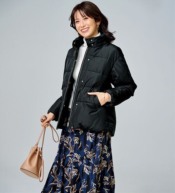 BELLUNA（ベルーナ）の「軽やか仕立て中わたショート丈ジャケット（その他ジャケット）」｜詳細画像