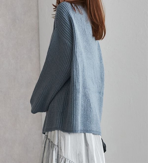 RANAN（ラナン）の「ふんわり！あぜ編ニットプルオーバー（ニット・セーター）」｜詳細画像