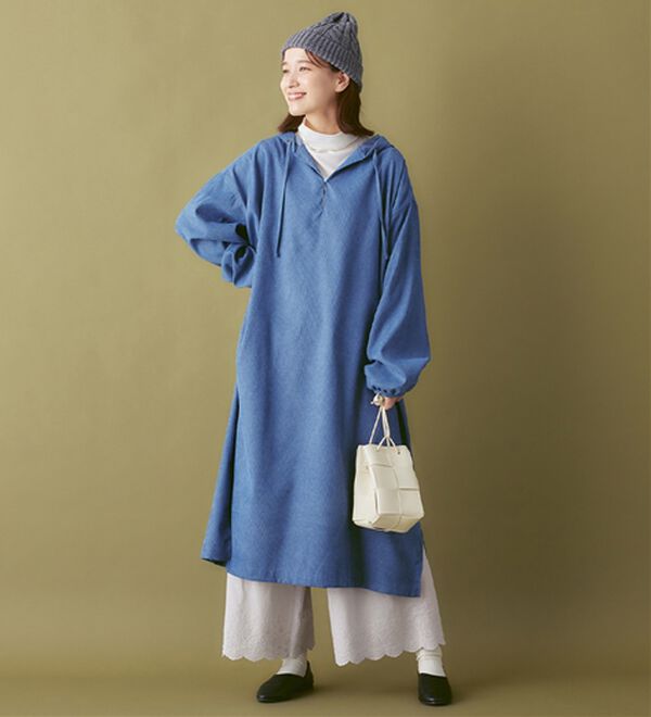 Viola e Viola（ヴィオラ エ ヴィオラ）の「【吸湿発熱&times;静電気防止】あったか綿裾レースペチパン（肌着・インナーウェア）」｜詳細画像