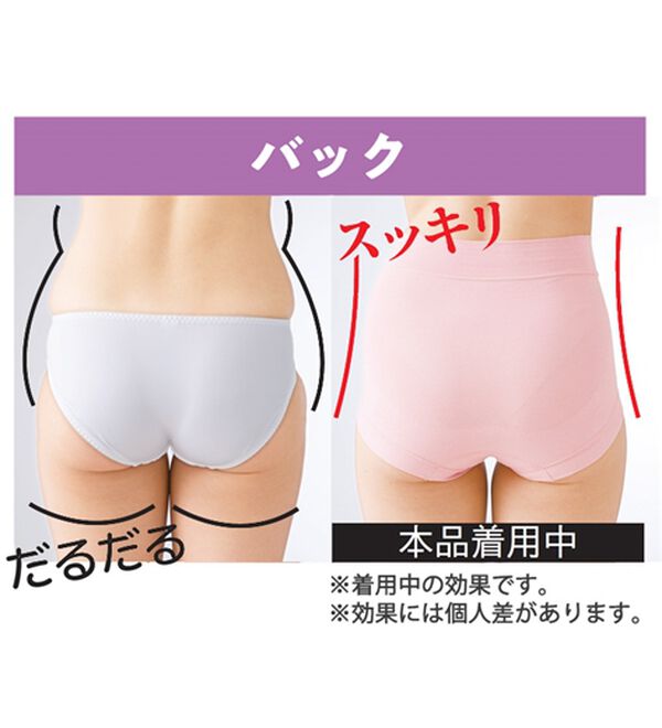 8色組】お尻をふんわりもち上げショーツガードル - ベルーナ【公式】