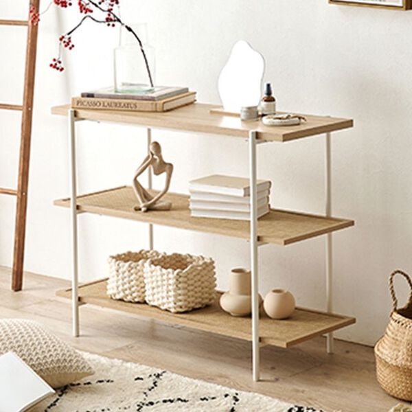 ビンテージ オールドラタン オープンシェルフ 三段ラック 【公式