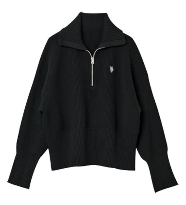 RANAN（ラナン）の「＜Ｕ．Ｓ．ＰＯＬＯ．ＡＳＳＮ＞ハーフジッププルオーバー（ニット・セーター）」｜詳細画像