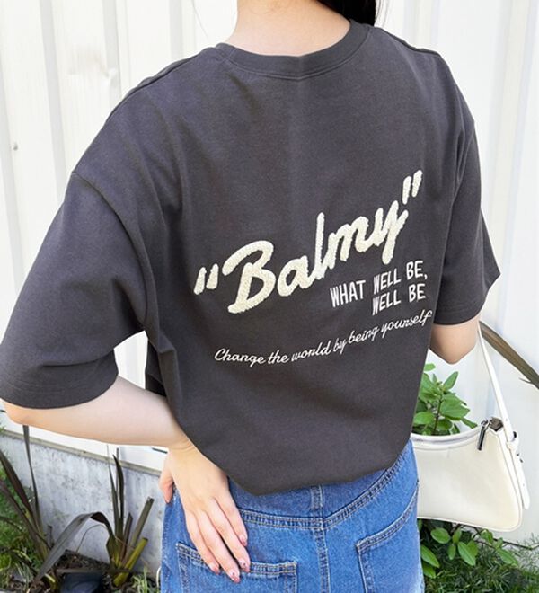 GeeRA（ジーラ）の「サガラ刺繍バックロゴＴシャツ（Tシャツ）」｜詳細画像