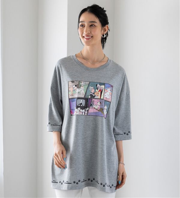 「＜Ｄｉｓｎｅｙ＞ディズニー映画ＰＨＯＴＯ風Ｔシャツ（チュニック）」｜詳細画像