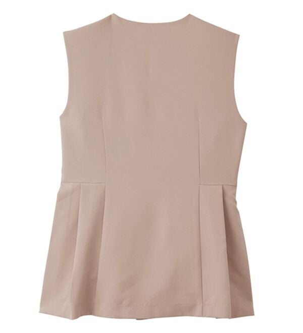 GeeRA（ジーラ）の「【入卒式/セレモニー】ペプラムベストセットアップスーツ（パンツスーツ）」｜詳細画像