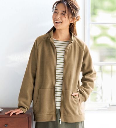 BELLUNA（ベルーナ）の「毎日着られる！快適フリースジップジャケット（その他カーディガン）」
