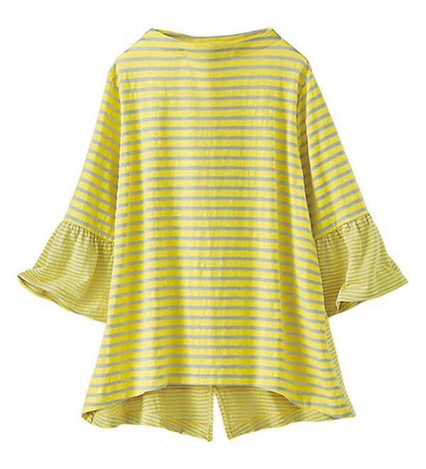 BELLUNA（ベルーナ）の「ボーダー切替プルオーバー（カットソー）」｜詳細画像