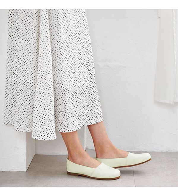 ルフラン（ルフラン）の「足指ゆったり５Ｅはだしシューズ（フラットシューズ）」｜詳細画像