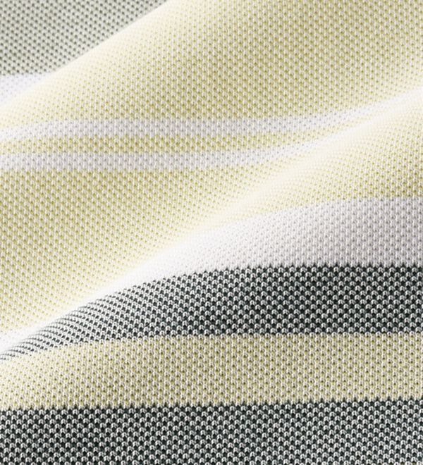 「＜ゴールデンベア＞マルチボーダーポロシャツ（メンズポロシャツ）」｜詳細画像