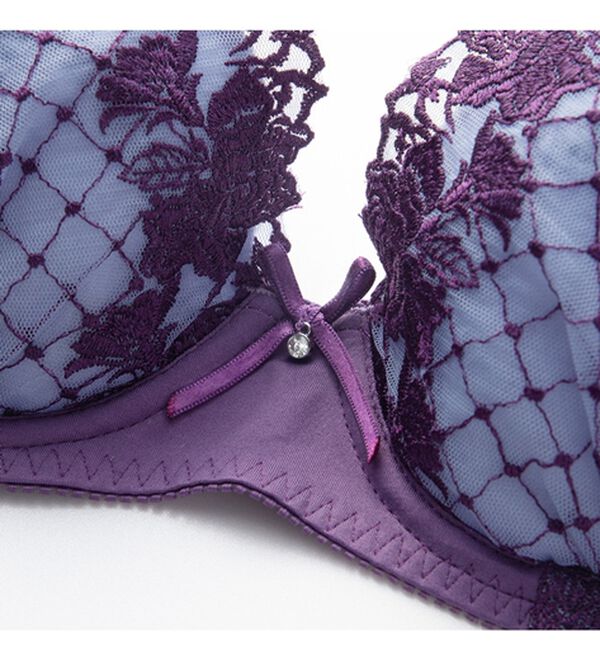 YU'NOW（ユナウ）の「to meeブラ＆ショーツ（ブラジャー＆ショーツセット）」｜詳細画像