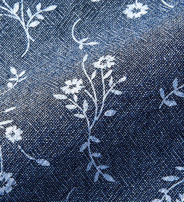 ルフラン（ルフラン）の「【２色組】いつも着ちゃう！デニム調チュニック（チュニック）」｜詳細画像