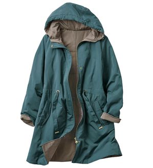 BELLUNA（ベルーナ）の「軽くて暖かい！蓄熱機能配色コート（ハーフコート）」｜詳細画像