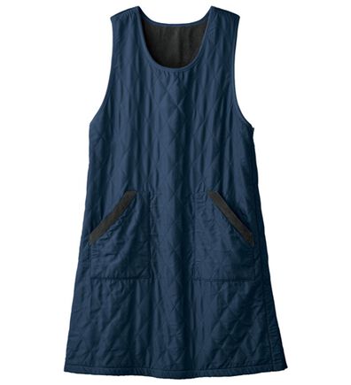 LAVIENNE（ラヴィエンヌ）の「裏フリースあったかキルトエプロン（エプロン）」