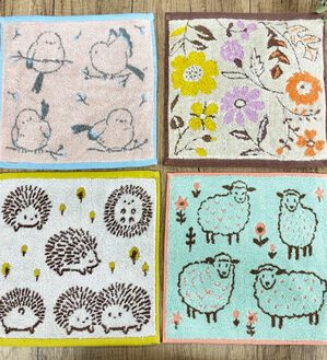 「NATURAFABBRICAタオルハンカチ2枚（タオル）」｜詳細画像