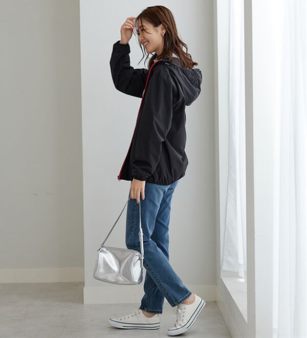 BELLUNA（ベルーナ）の「花粉対策！防風×はっ水パーカー（ブルゾン）」｜詳細画像