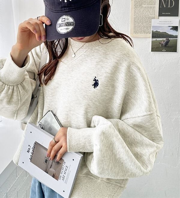 GeeRA（ジーラ）の「【Ｕ．Ｓ．ＰＯＬＯ　ＡＳＳＮ】ショートスウェット（トレーナー・スウェット）」｜詳細画像