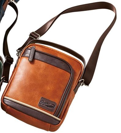 「＜クロコダイル＞大人の艶めき２ＷＡＹショルダー（メンズショルダーバッグ）」