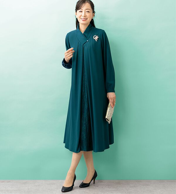 ルフラン（ルフラン）の「フォーマルカラーワンピース（フォーマルワンピース）」｜詳細画像