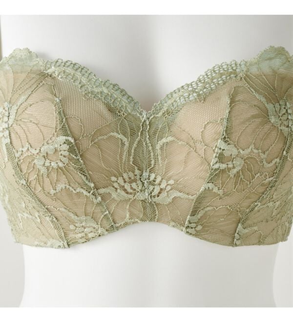 YU'NOW（ユナウ）の「ずれにくい！上盛り谷間のストラップレスブラ（ノンワイヤーブラ）」｜詳細画像