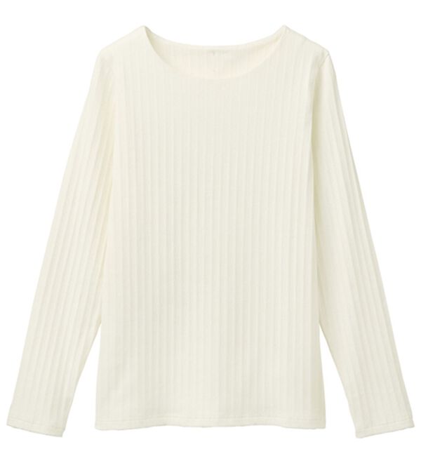 RANAN（ラナン）の「バックパール調釦リブカットソープルオーバー（カットソー）」｜詳細画像