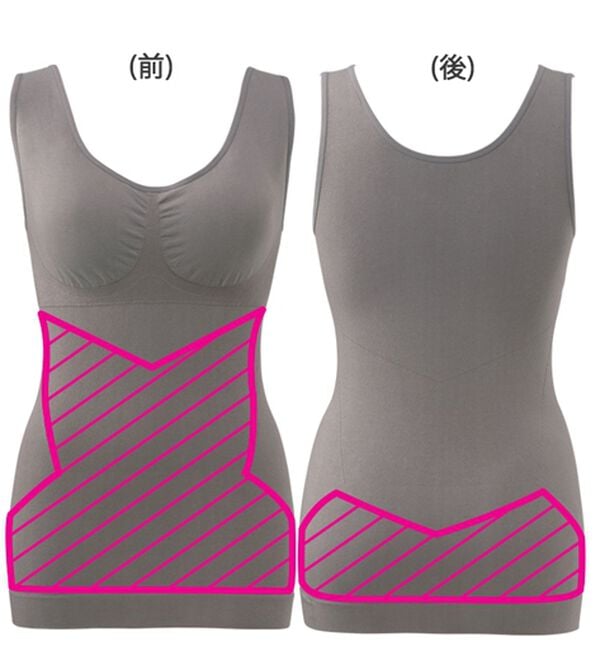 「【２枚組】整体師監修！骨盤サポートシェイパー同色２枚組（ボディスーツ・シェイパー）」｜詳細画像