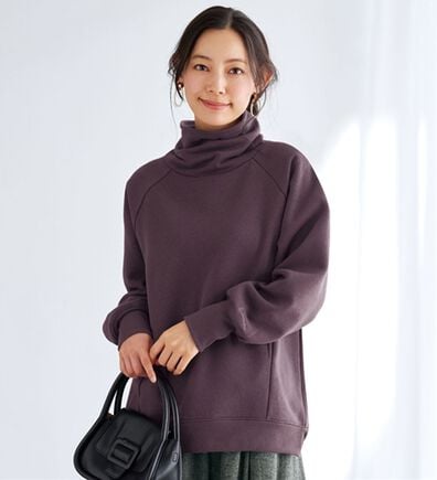 BELLUNA（ベルーナ）の「＜＆ｃｏｃｏｃｈｉ＞あったかキレイハイネックトレーナー（トレーナー・スウェット）」