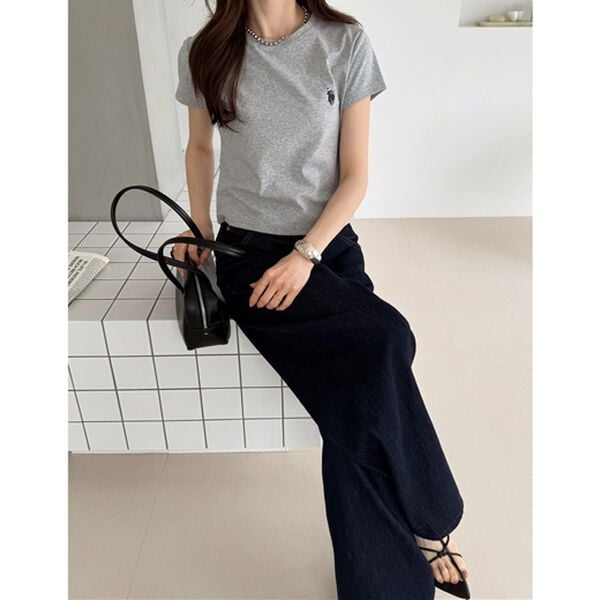 GeeRA（ジーラ）の「【ＵＳ．ＰＯＬＯ．ＡＳＳＮ】汗染み防止ミニＴシャツ（Tシャツ）」｜詳細画像